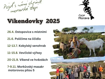 Víkendovky v letošním roce